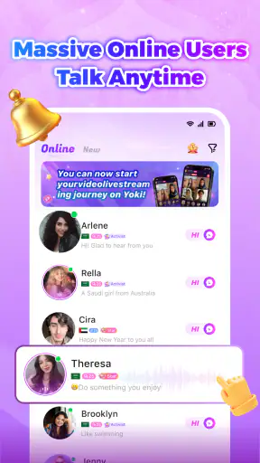 Yoki-Voice Chat&Games screenshot
