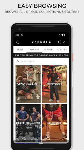 YoungLA EU screenshot