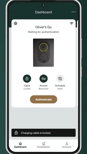Zaptec screenshot