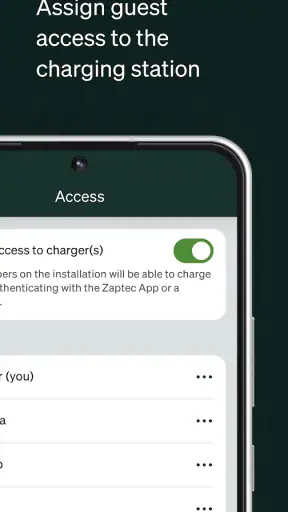 Zaptec screenshot