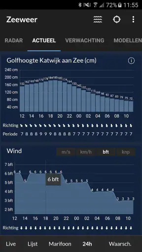 Zeeweer - Maritieme app screenshot