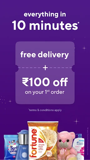 Zepto:10-Min Grocery Delivery* screenshot