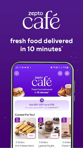 Zepto:10-Min Grocery Delivery* screenshot
