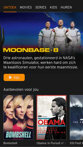 Ziggo GO TV screenshot