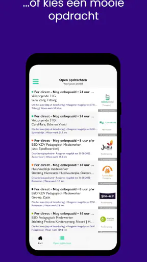 Zorgwerk · Flexibel Werken screenshot