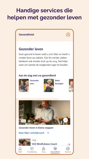 Zorgzaam screenshot