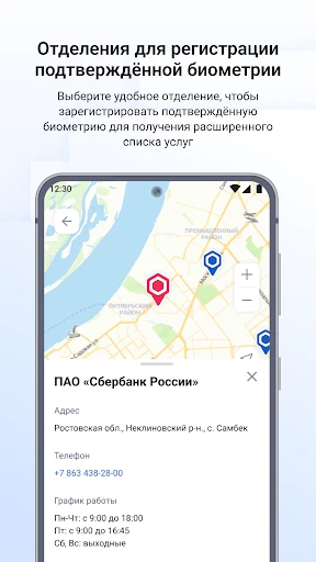 Госуслуги Биометрия screenshot