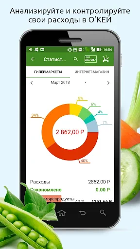О'КЕЙ Гипермаркеты и доставка screenshot