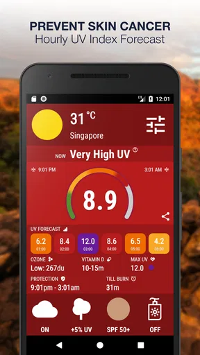 UVIMate - UV Index Now screenshot