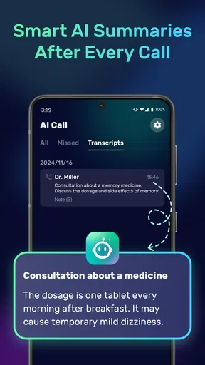 AI Phone: リアルタイム通話翻訳, 音声翻訳 screenshot