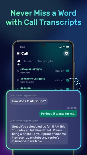 AI Phone: リアルタイム通話翻訳, 音声翻訳 screenshot