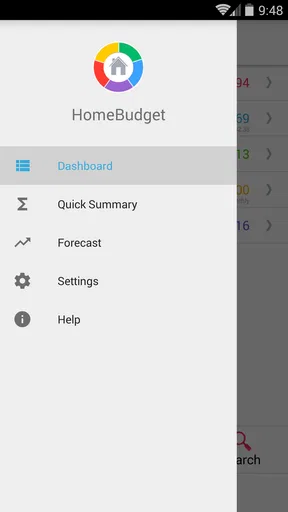 Home Budget with Sync screenshot