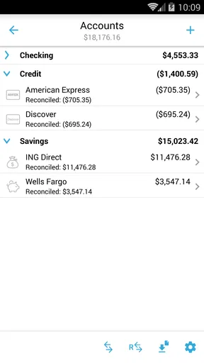 Home Budget with Sync screenshot
