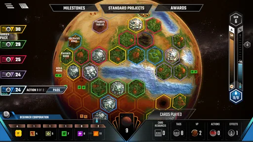 Terraforming Mars screenshot