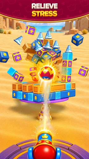 Royal Smash! - Physics Puzzle screenshot