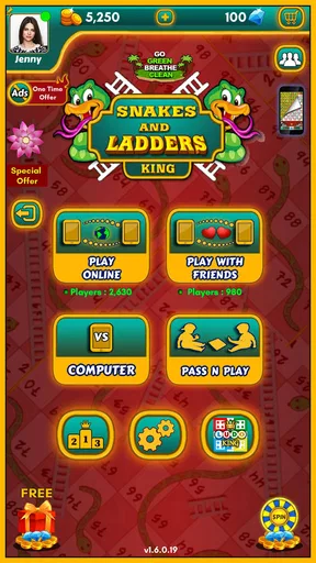 Snakes and Ladders King screenshot