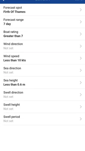 SwellMap Boat screenshot