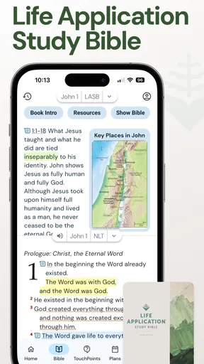 Life Application Study Bible screenshot