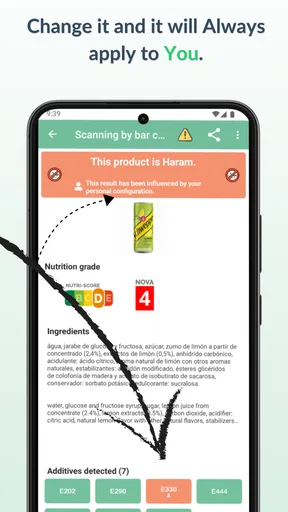 TagHalal food Scan Ingredients screenshot