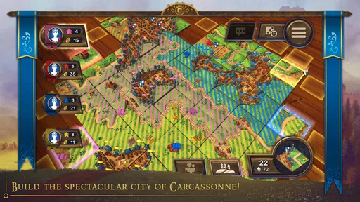 Carcassonne: Tiles & Tactics screenshot