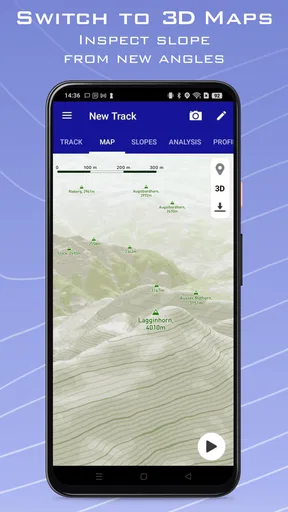Ski Tracks Lite & Karte GPS screenshot