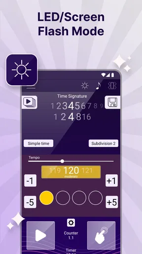 Metronomo perfetto screenshot