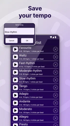 Metronomo perfetto screenshot
