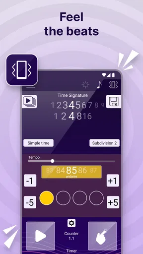 Metronomo perfetto screenshot