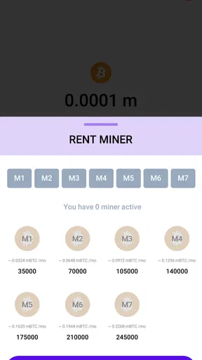 BTC Miner Plus + ALT Coin screenshot