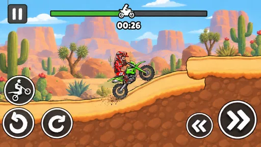 Hill Climb Bike Stunts screenshot