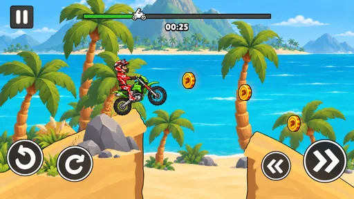 Hill Climb Bike Stunts screenshot