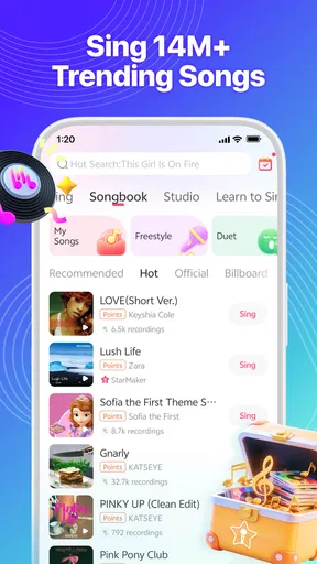 StarMaker: Sing Karaoke Songs screenshot