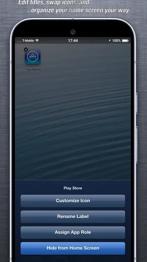 SkeuoLauncher screenshot