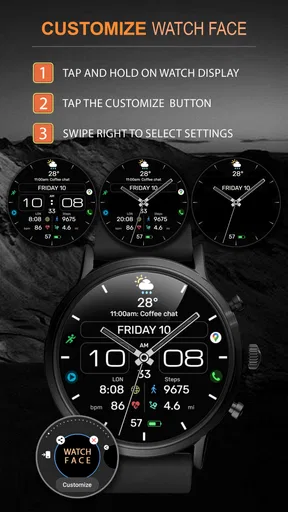 WFP 236 Hybrid watch face screenshot