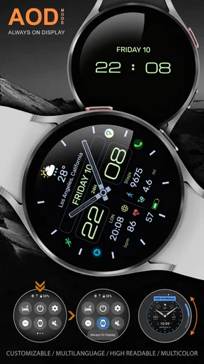 WFP 236 Hybrid watch face screenshot