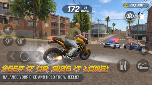 Wheelie Master: Moto Ride 3D screenshot