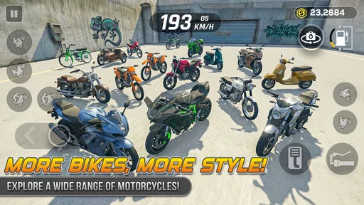 Wheelie Master: Moto Ride 3D screenshot
