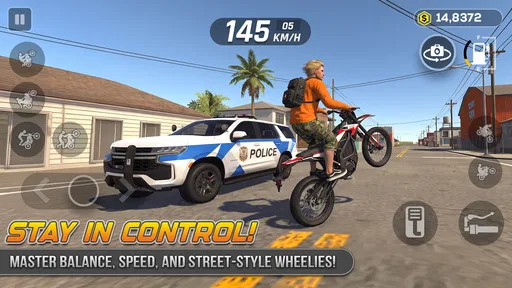 Wheelie Master: Moto Ride 3D screenshot