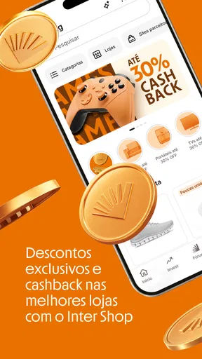 Inter: Conta, Cartão e Pix screenshot