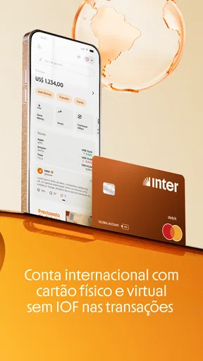 Inter: Conta, Cartão e Pix screenshot