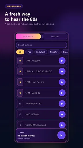 80s muziek Pro screenshot