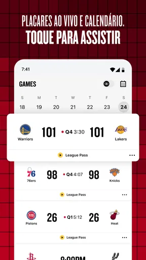 NBA – App Oficial screenshot