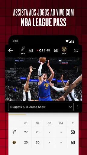 NBA – App Oficial screenshot