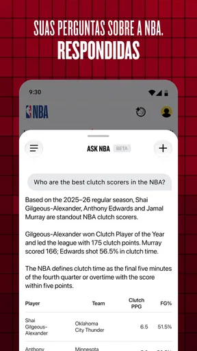 NBA – App Oficial screenshot