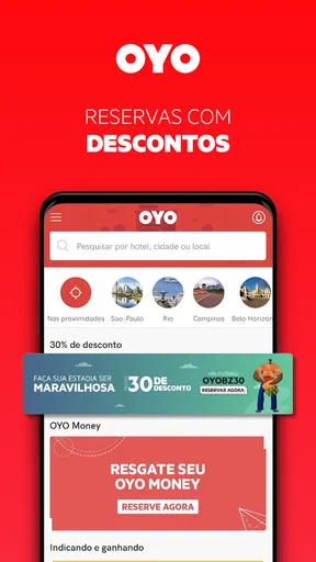 OYO: Reserva no hotel screenshot