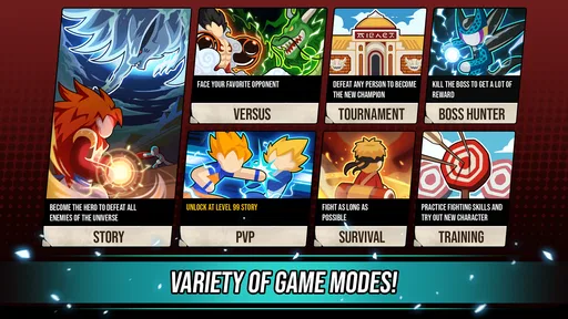 Super Stickman Dragon Warriors screenshot