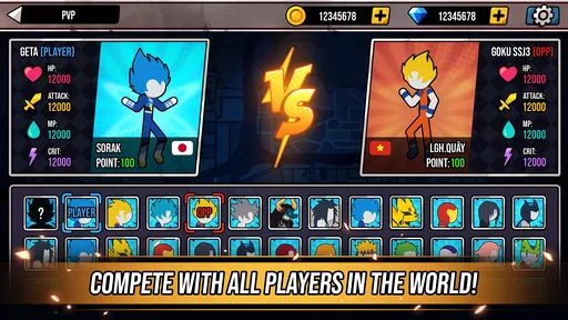 Super Stickman Dragon Warriors screenshot