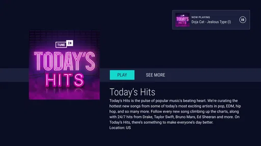 TuneIn Radio: sport & radio FM screenshot