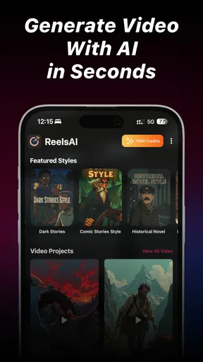 Faceless Reels - AutoAIReel screenshot