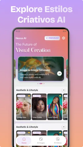Nexus - Gerador de Vídeo AI screenshot